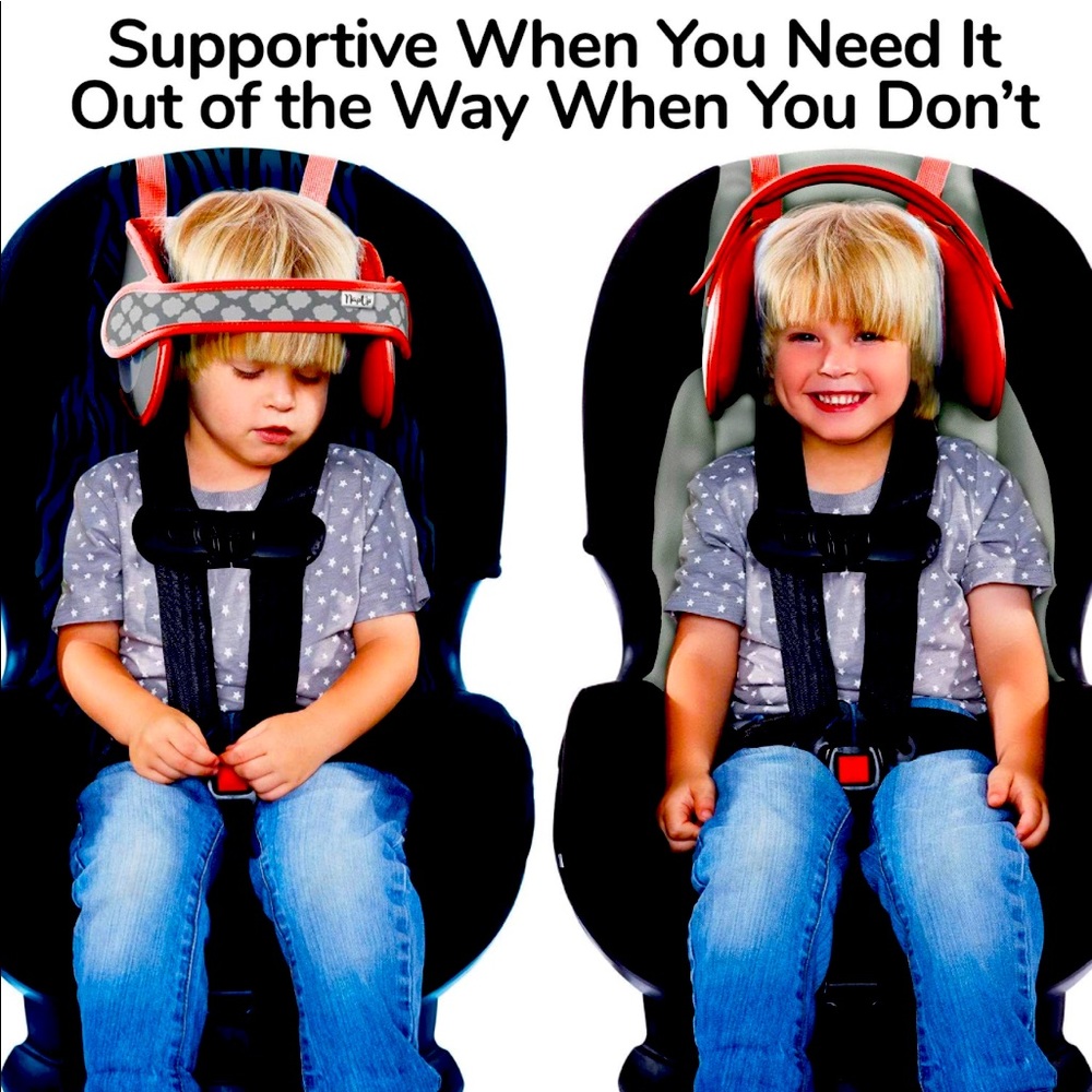 NapUp sleep comfortably on the go! Nap Up head support